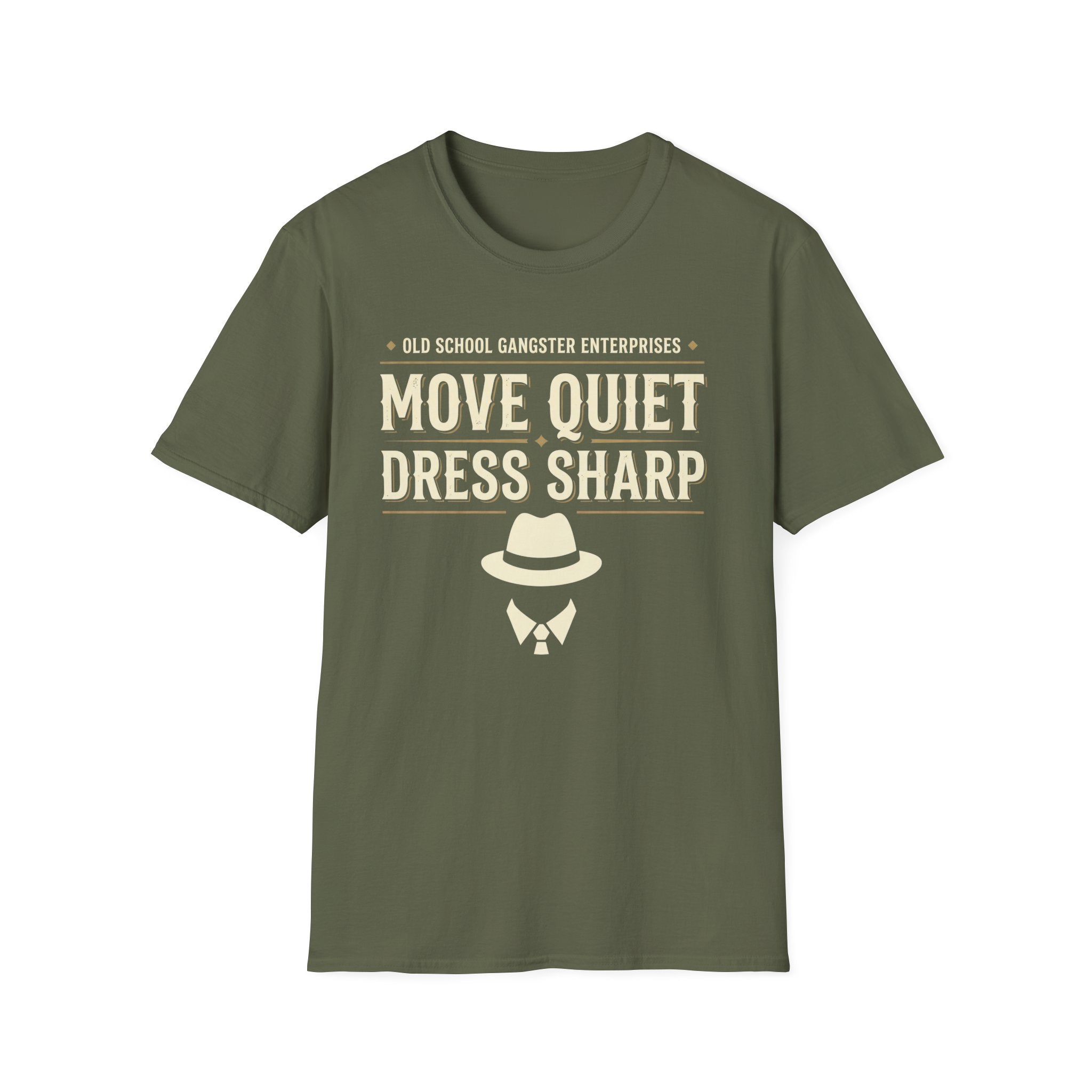 Move Quiet Dress Sharp T-Shirt