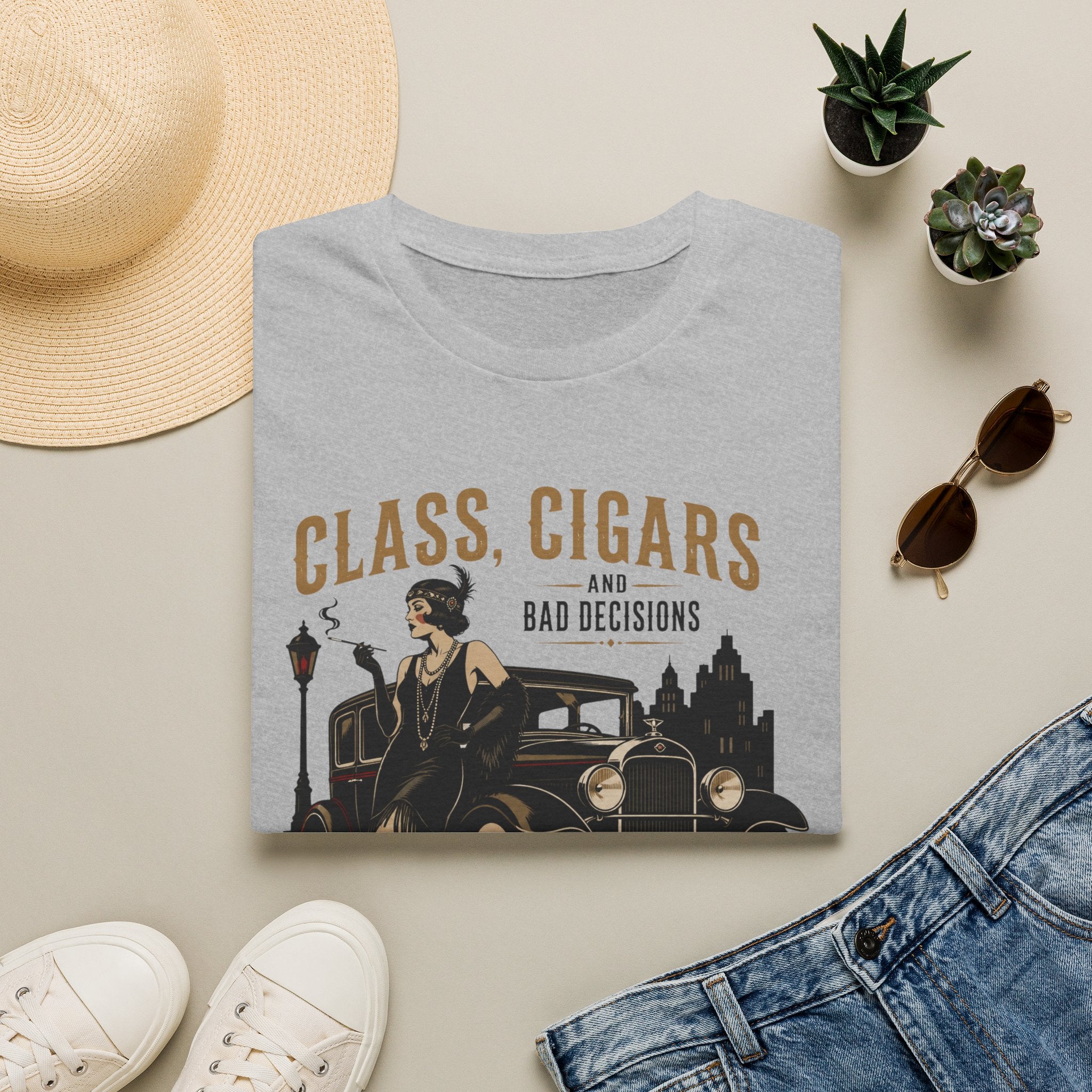 Class Cigars and Bad Decisions T-Shirt