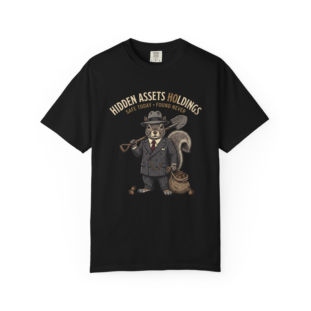 Hidden Assets Holdings Vintage T-Shirt — Distressed Graphic Tee