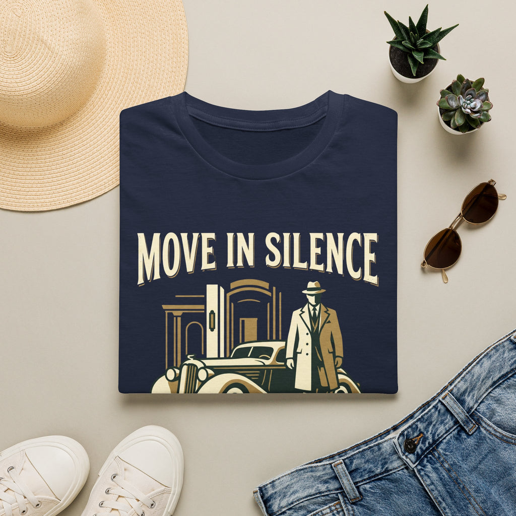 Move in Silence Leave a Mark T-Shirt