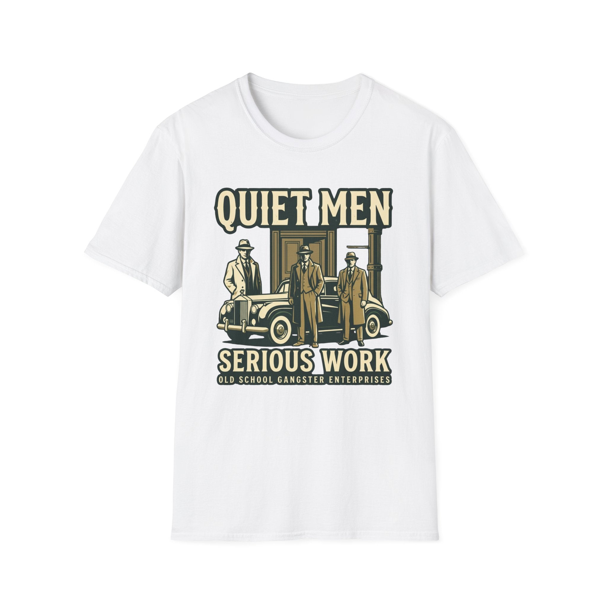 Quiet Men Serious Work T-Shirt