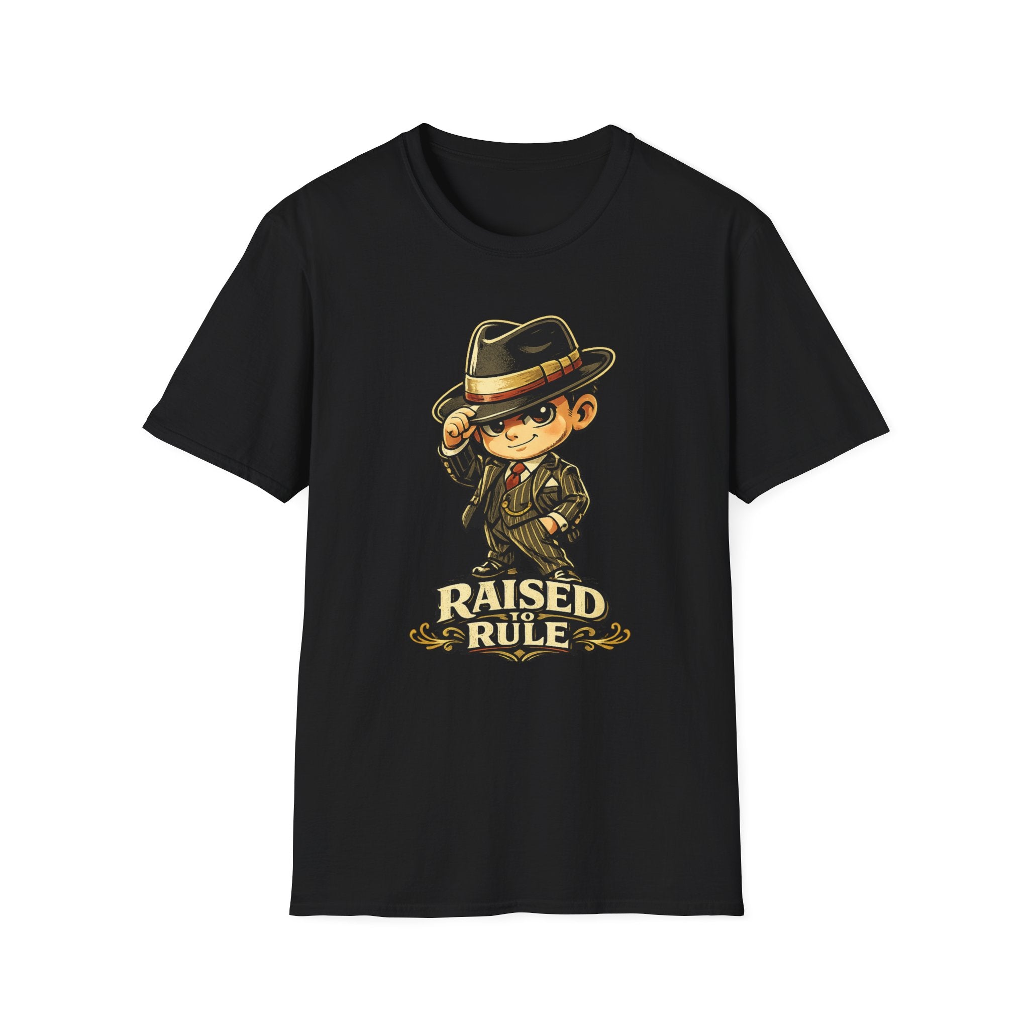 Raised To Rule T-Shirt Black