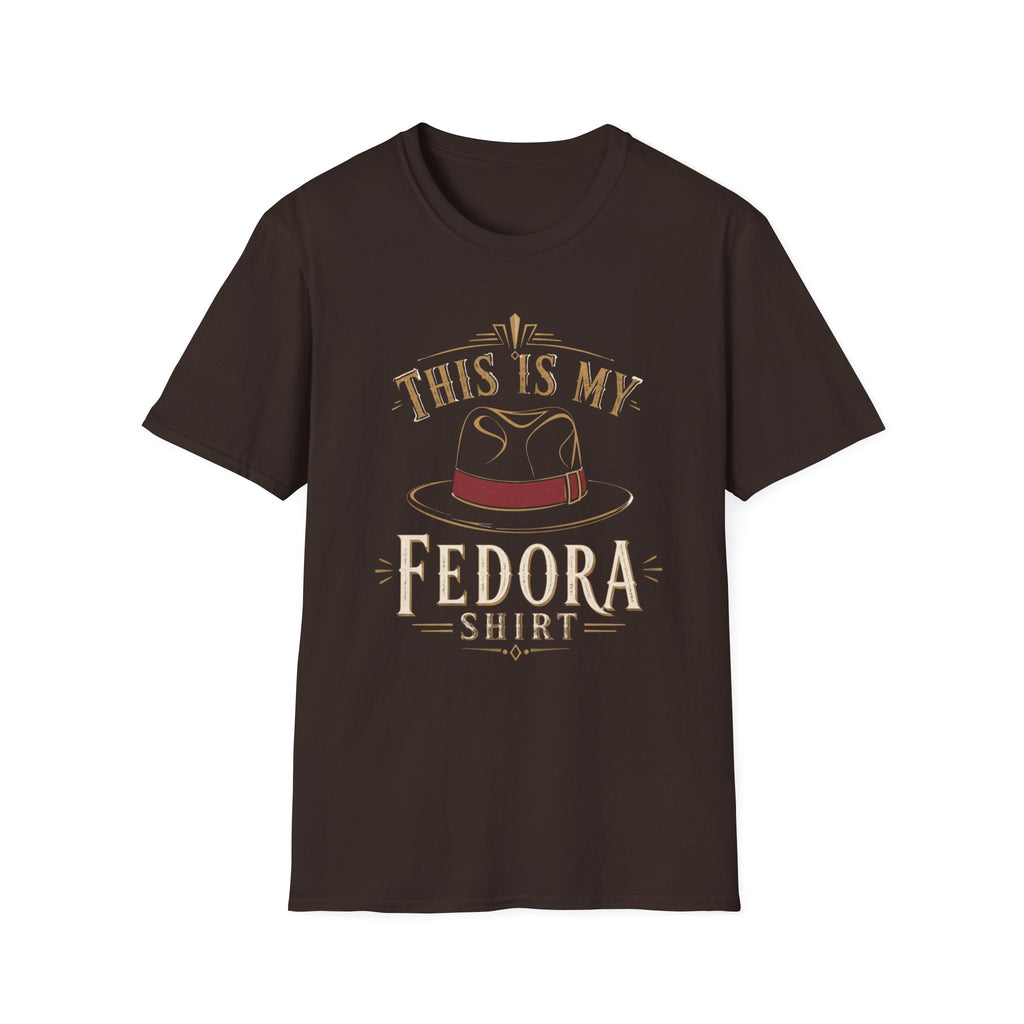 Fedora Shirt T-Shirt Black