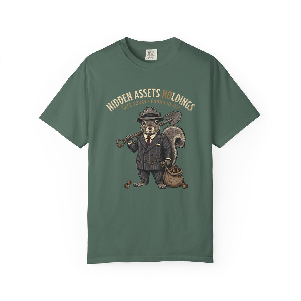 Hidden Assets Holdings Vintage T-Shirt — Distressed Graphic Tee