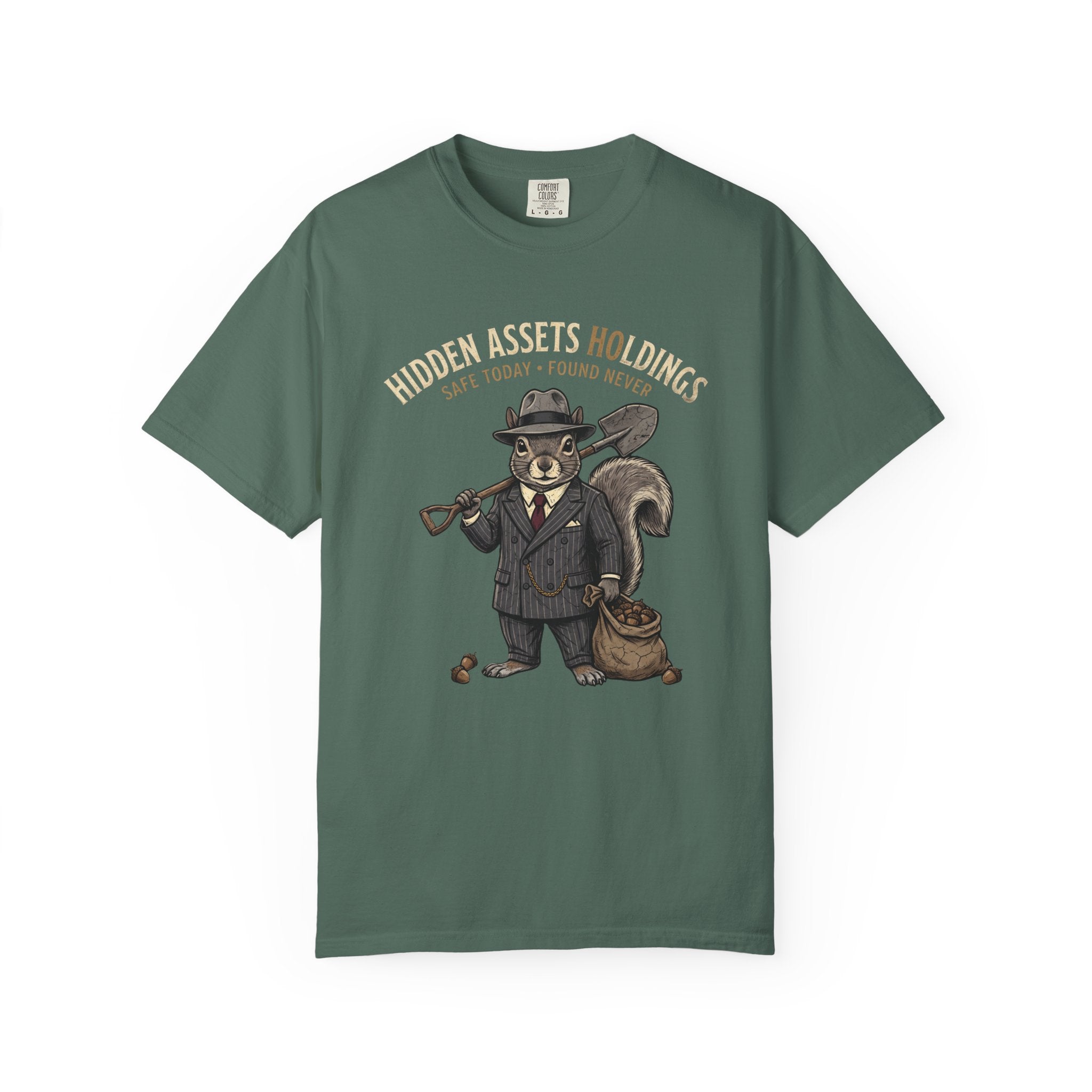 Hidden Assets Holdings Vintage T-Shirt — Distressed Graphic Tee