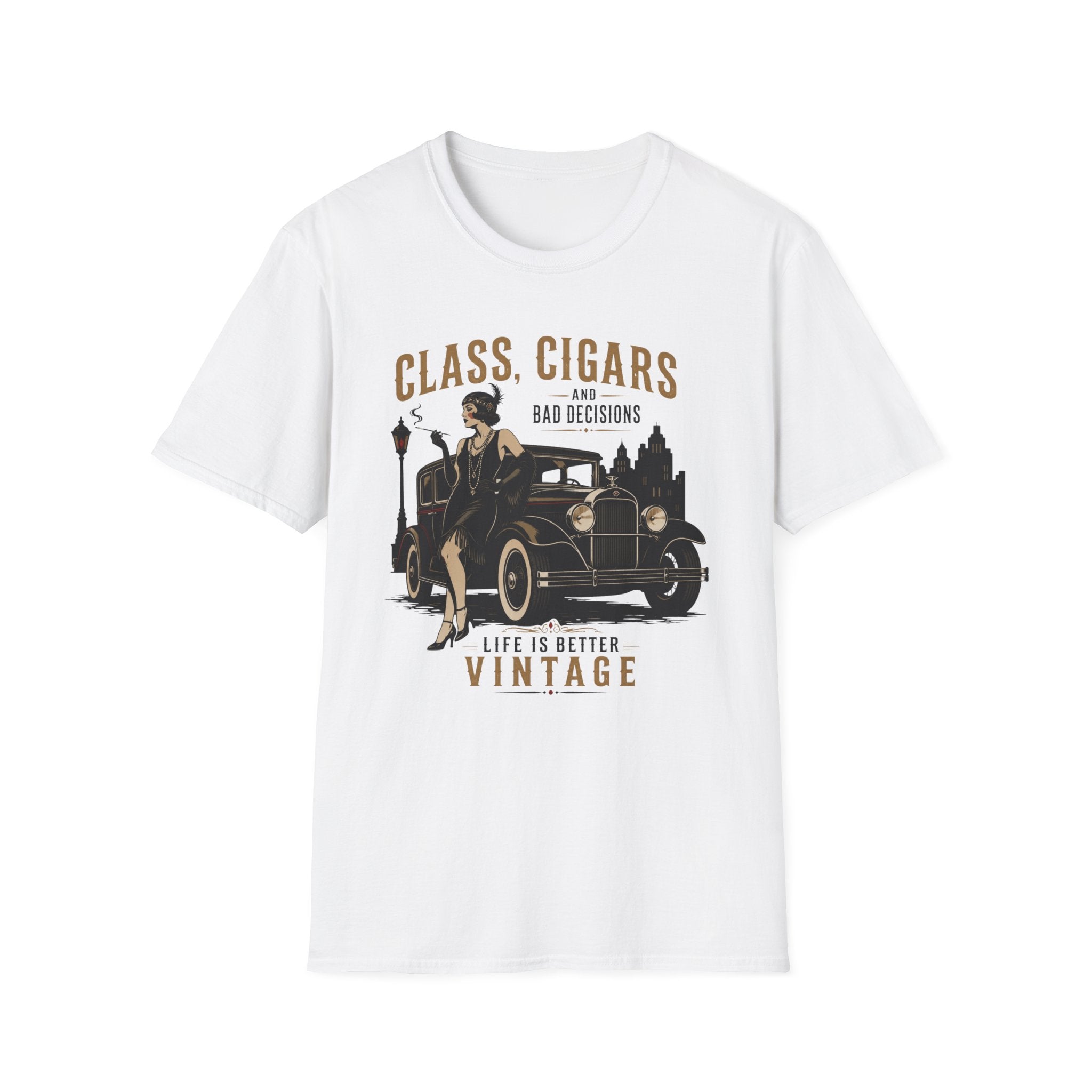 Class Cigars and Bad Decisions T-Shirt