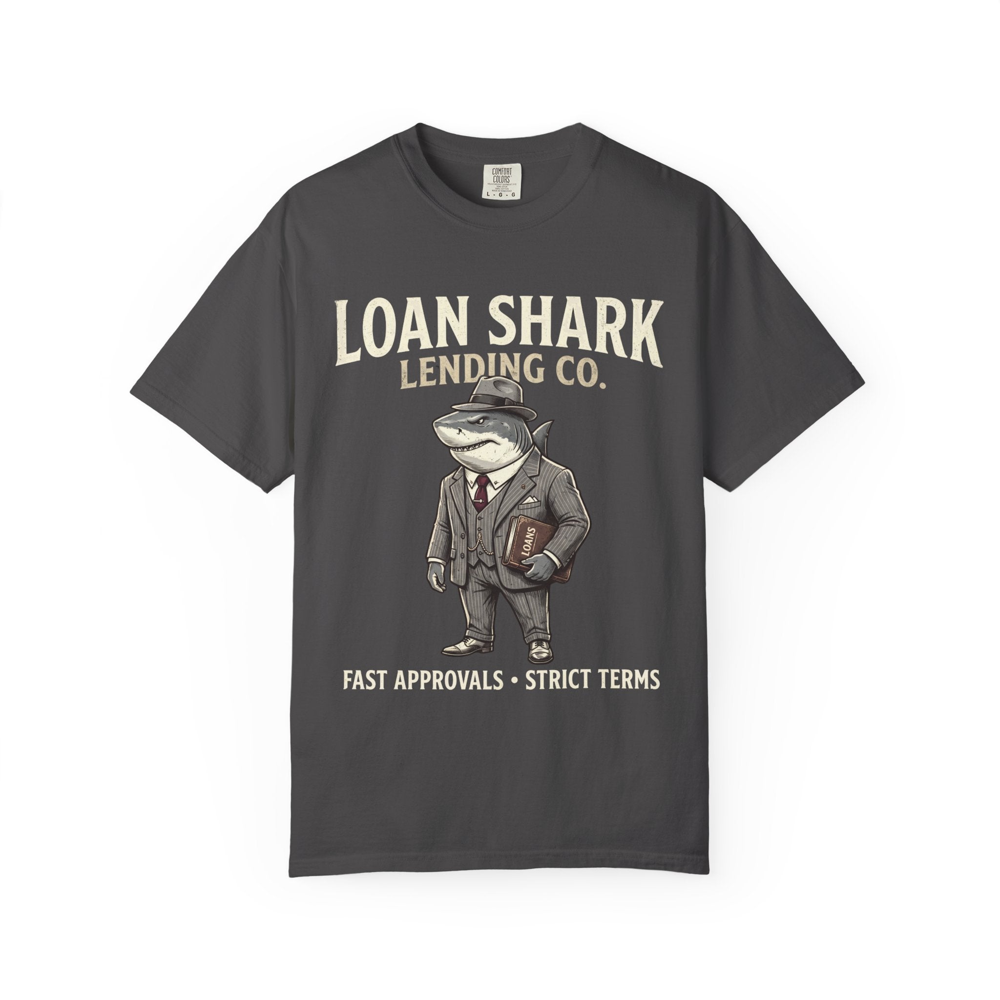 Loan Shark Lending Co Vintage T-Shirt — Distressed Graphic Tee