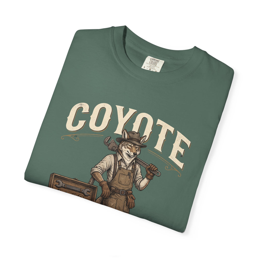 Coyote Salvage Co Vintage T-Shirt — Distressed Graphic Tee