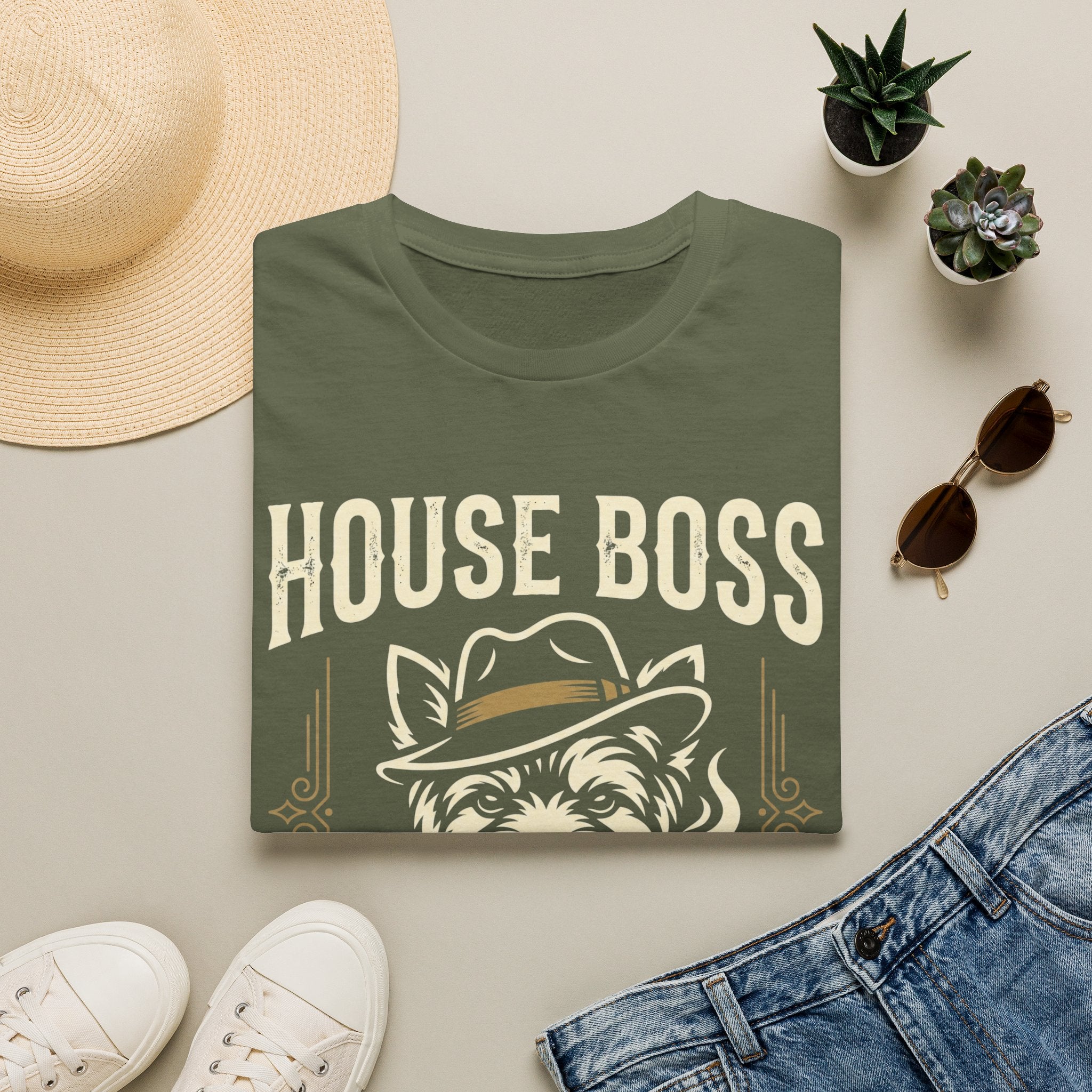 House Boss Yorkie T-Shirt