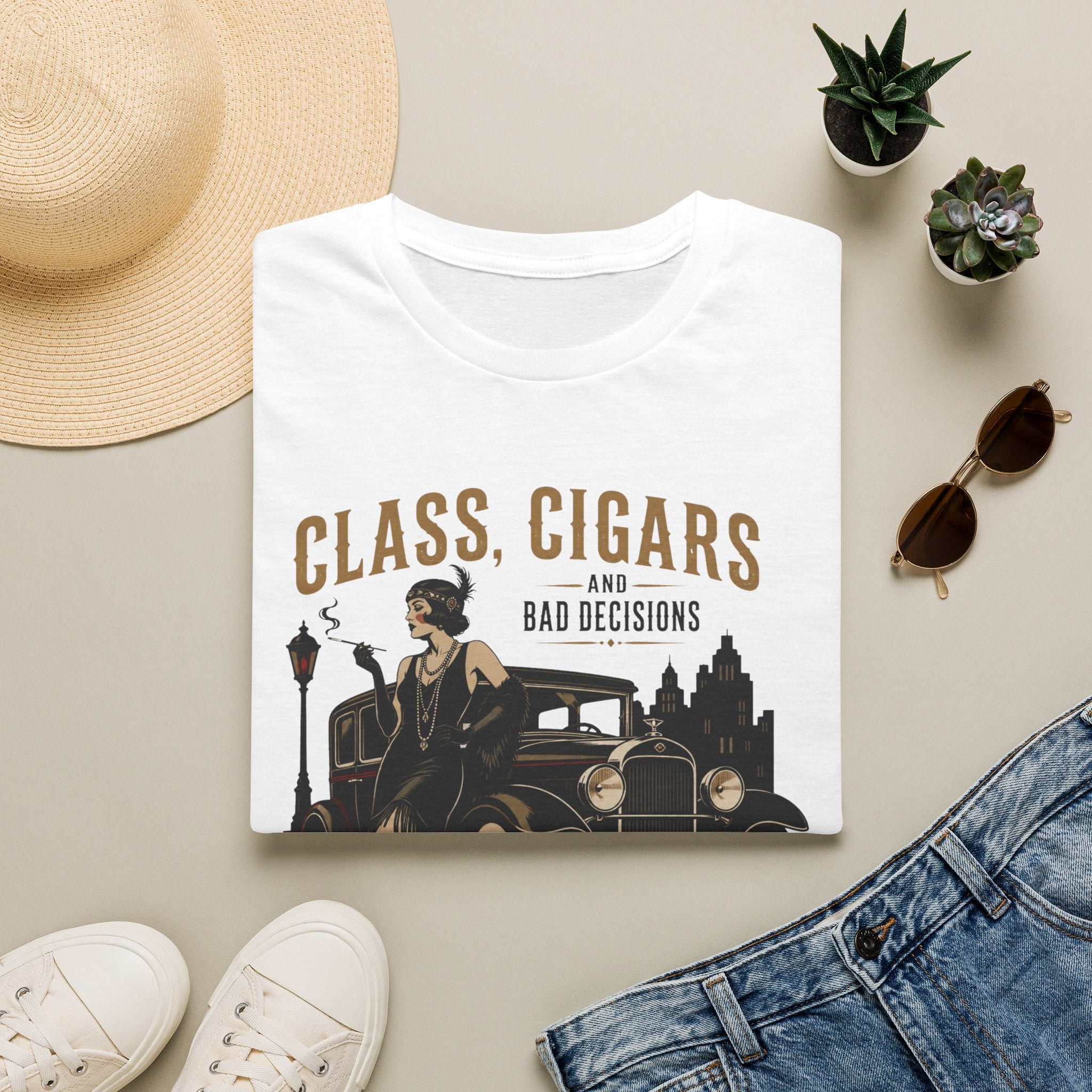 Class Cigars and Bad Decisions T-Shirt