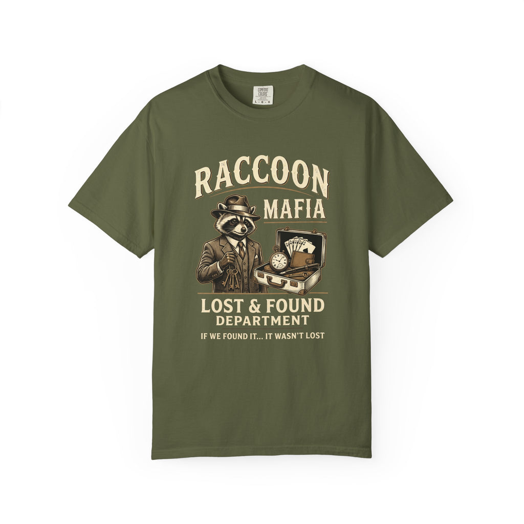 Raccoon Mafia Vintage T-Shirt — Lost and Found Dept Distressed Graphic Tee