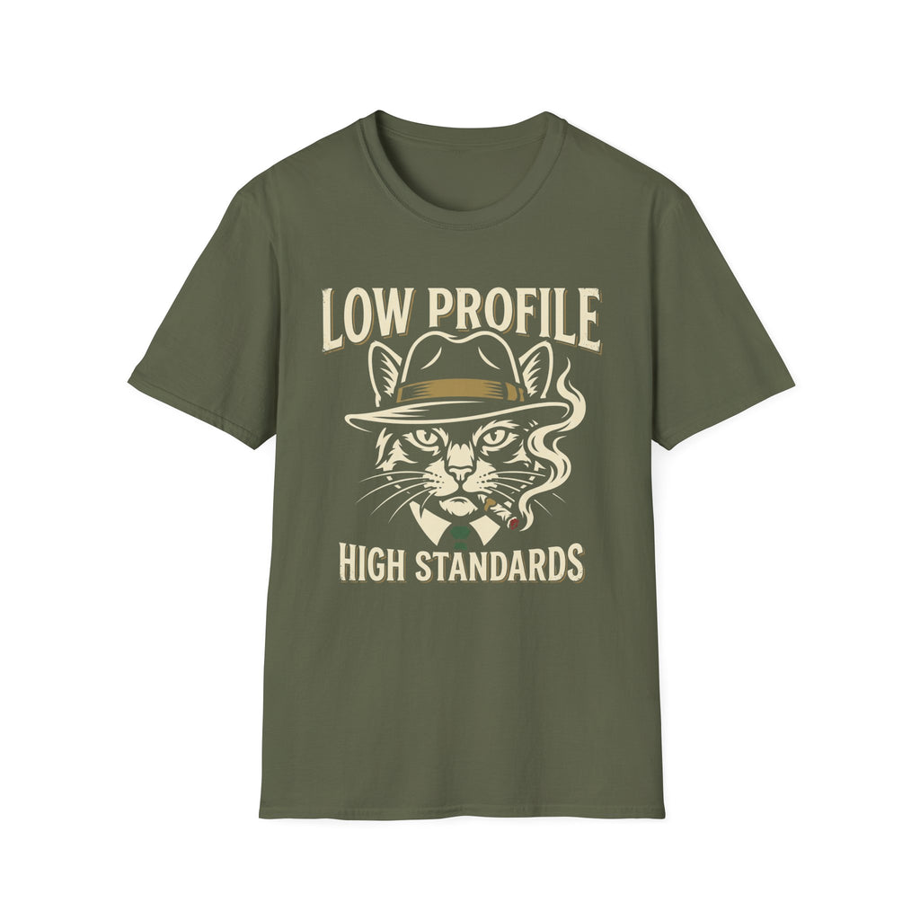 Low Profile High Standards Boss Cat T-Shirt