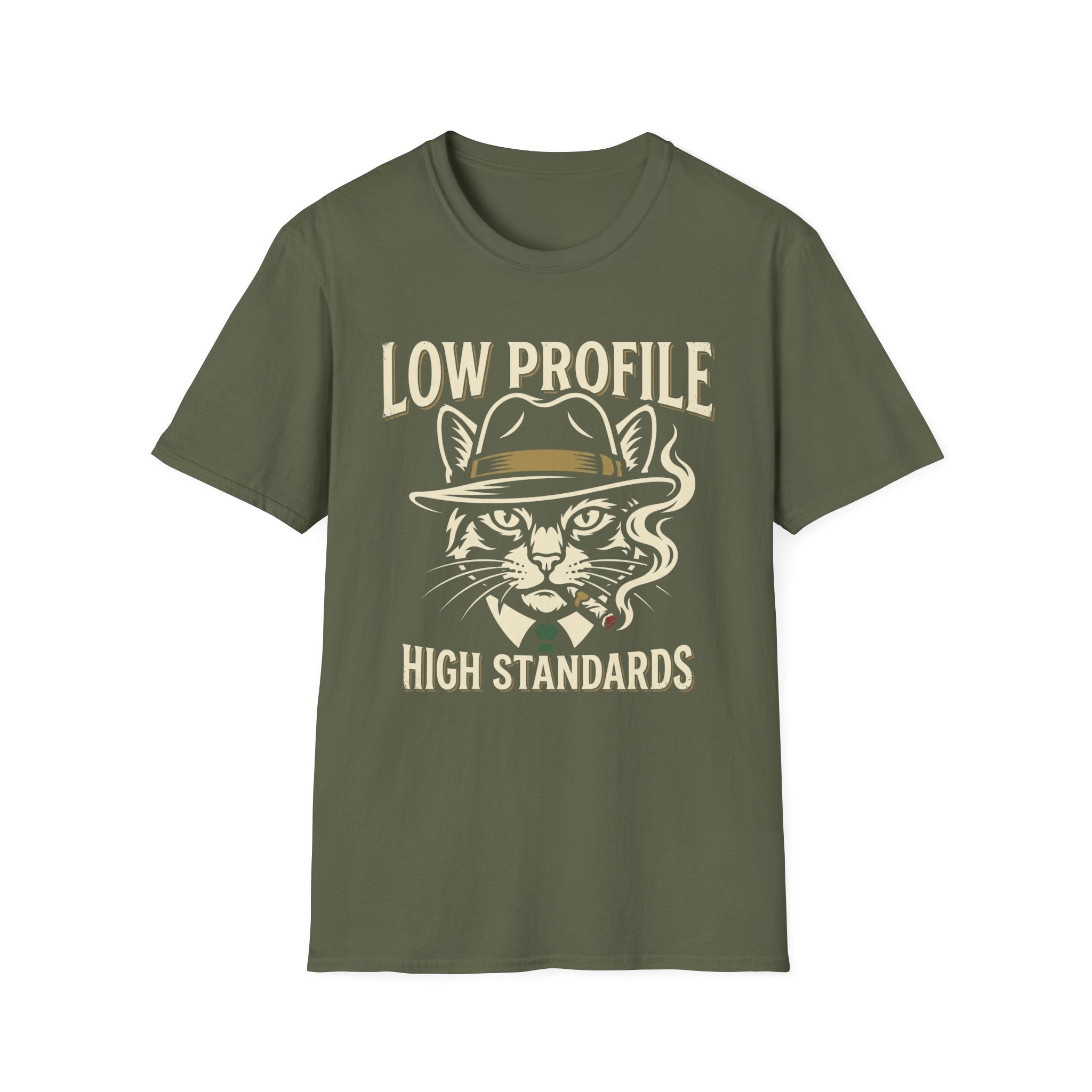 Low Profile High Standards Boss Cat T-Shirt