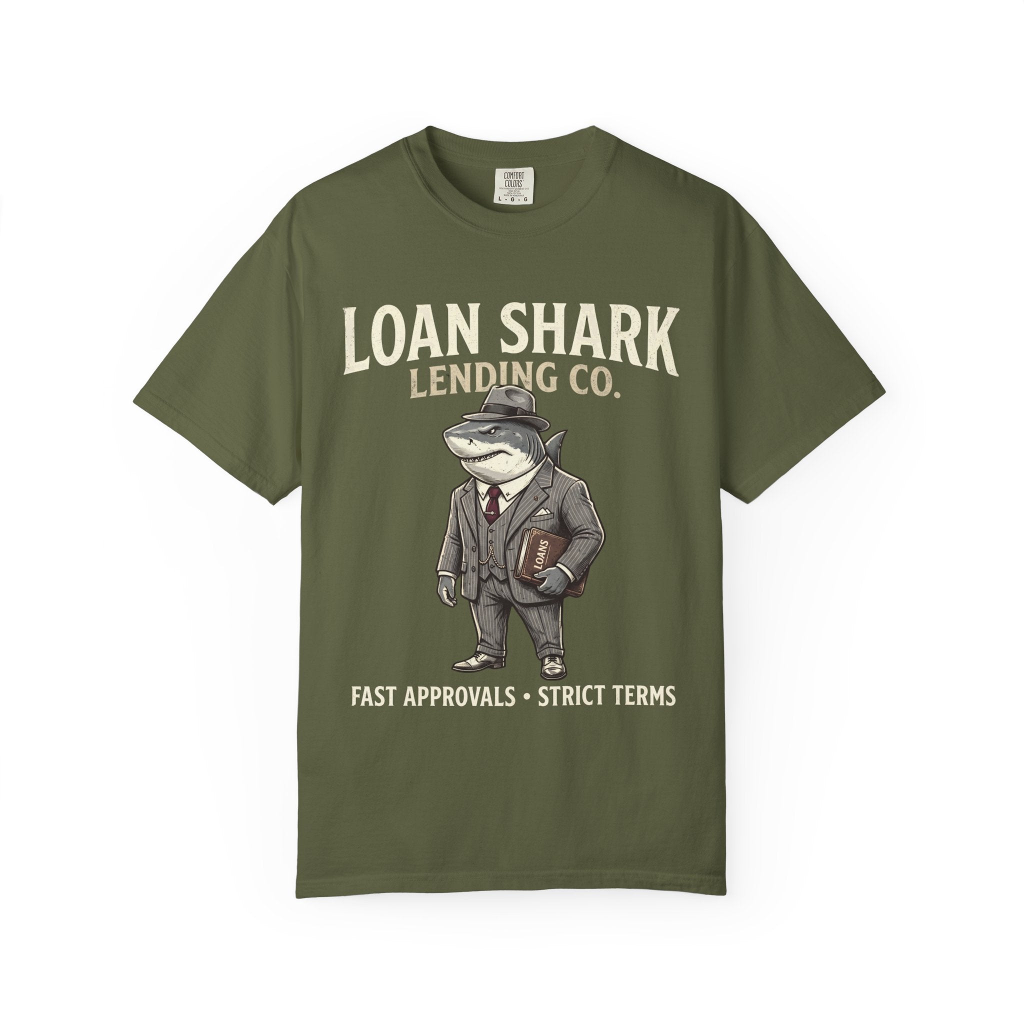 Loan Shark Lending Co Vintage T-Shirt — Distressed Graphic Tee
