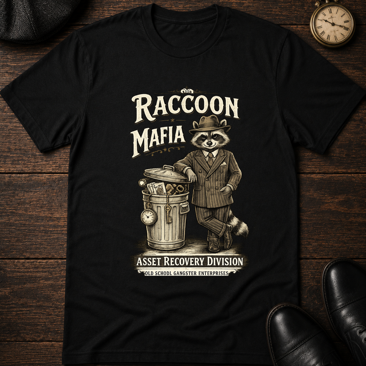 Raccoon Mafia OGE T-Shirt — Asset Recover Division