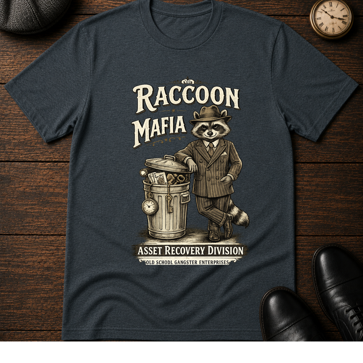 Raccoon Mafia OGE T-Shirt — Asset Recover Division