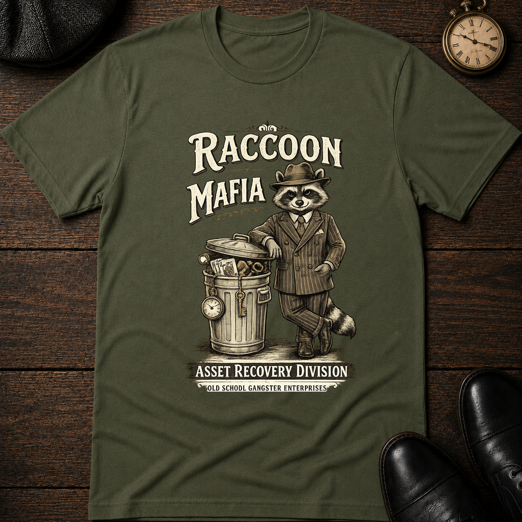 Raccoon Mafia OGE T-Shirt — Asset Recover Division