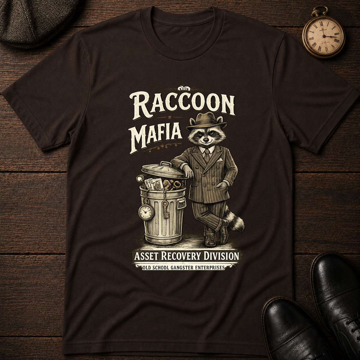 Raccoon Mafia OGE T-Shirt — Asset Recover Division