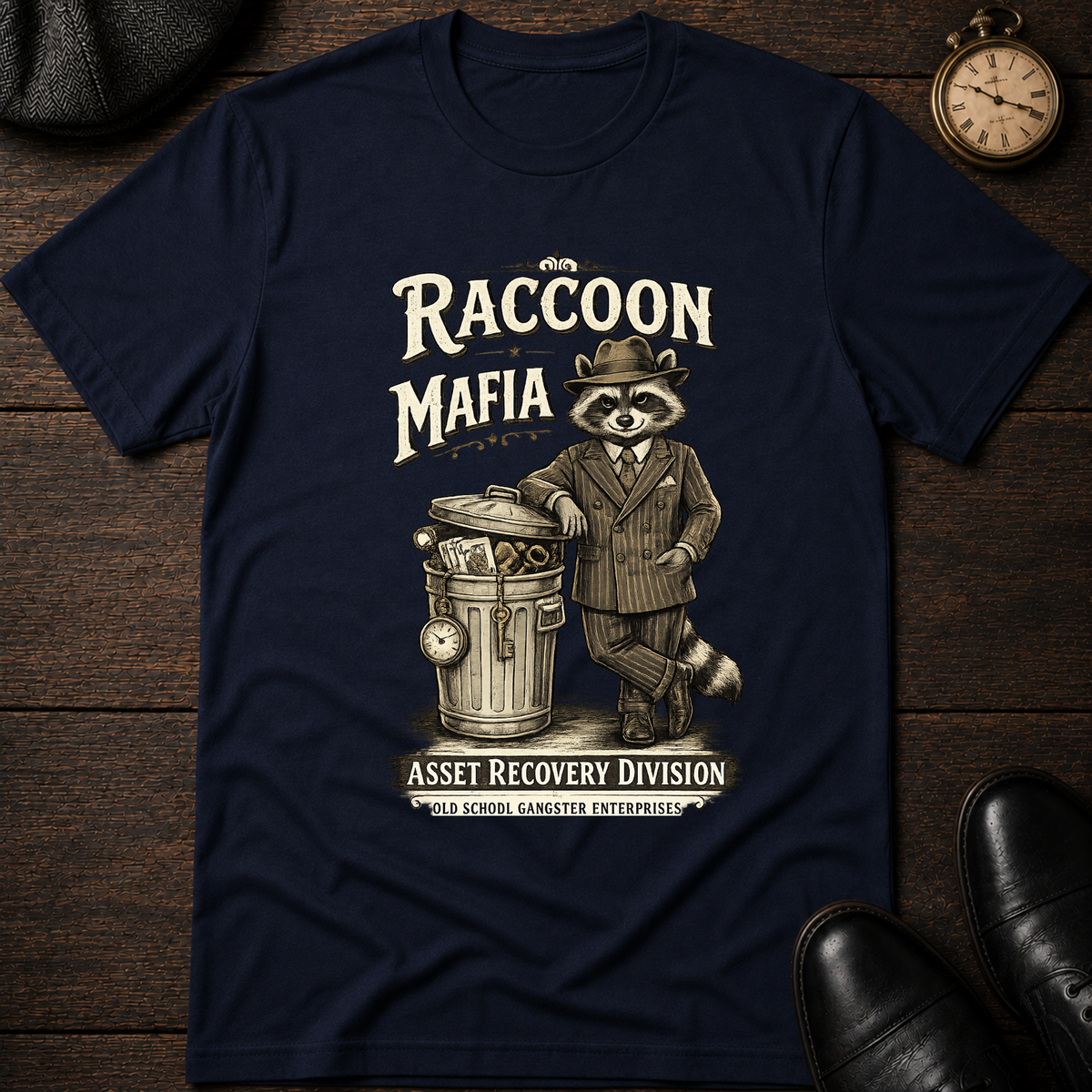 Raccoon Mafia OGE T-Shirt — Asset Recover Division