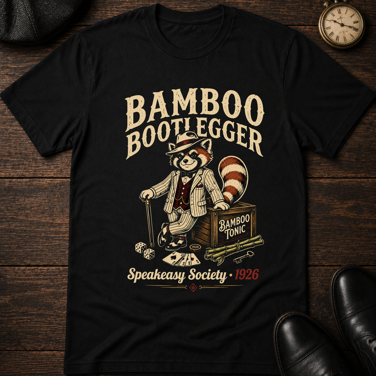 Bamboo Bootlegger / Speakeasy Society T-Shirt
