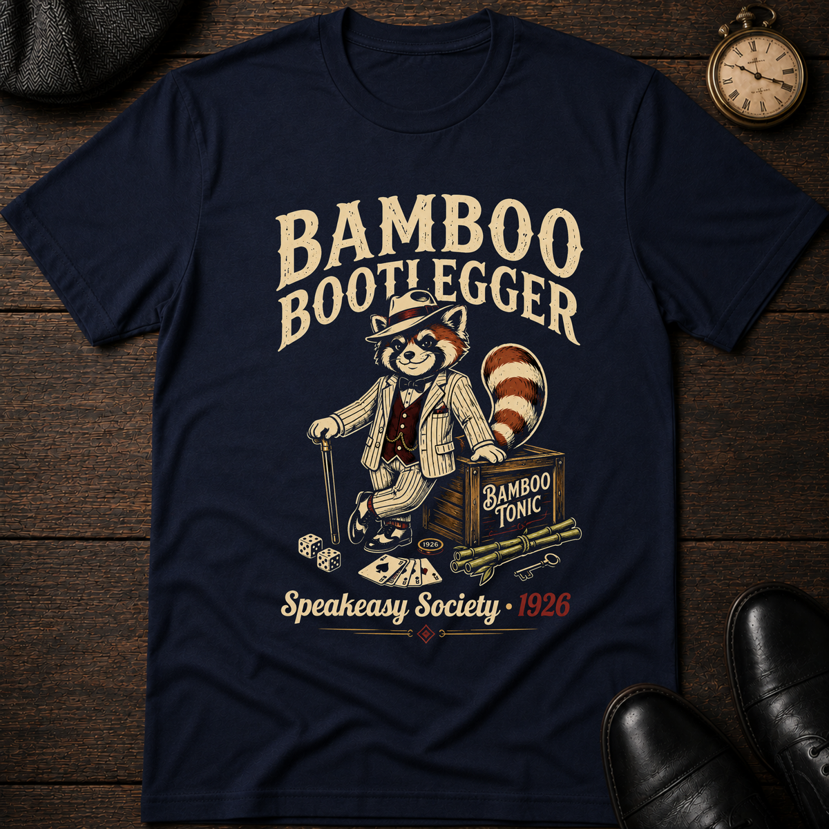 Bamboo Bootlegger / Speakeasy Society T-Shirt