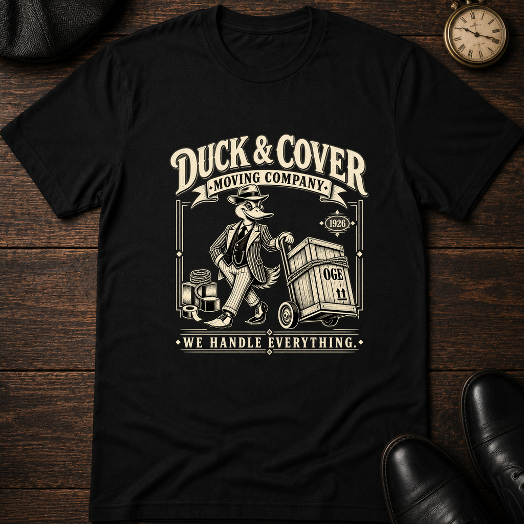 Duck & Cover Moving Co T-Shirt