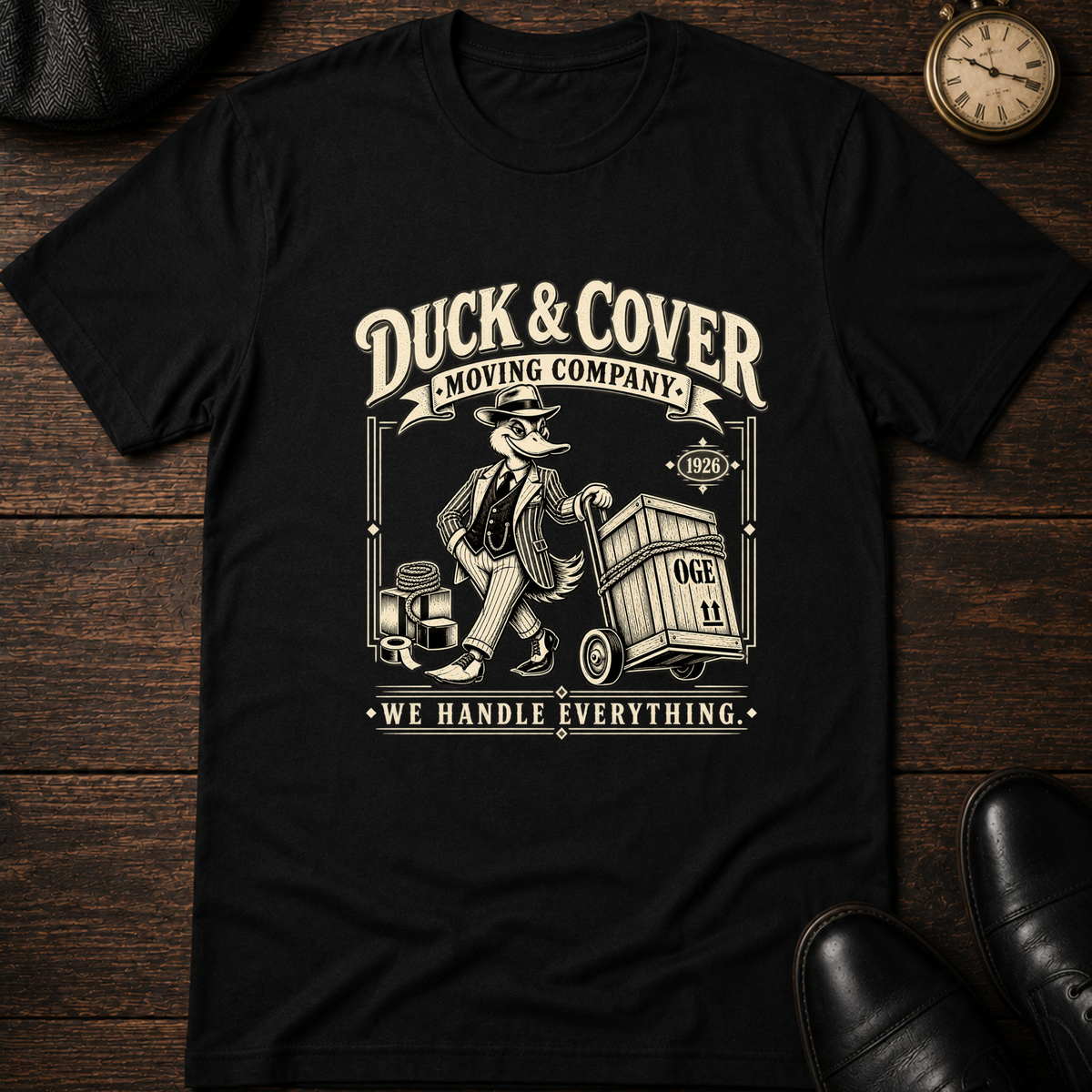 Duck & Cover Moving Co T-Shirt