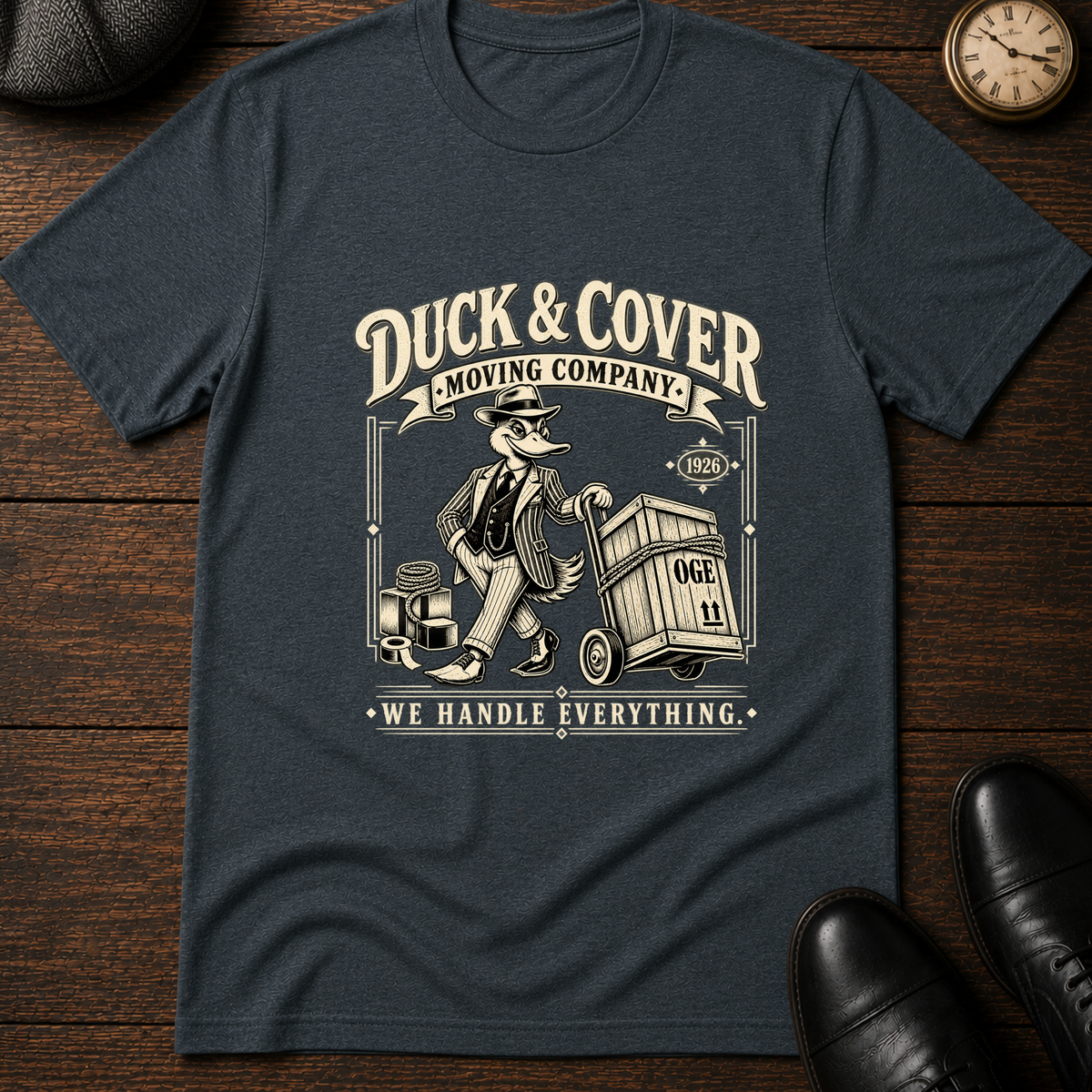 Duck & Cover Moving Co T-Shirt