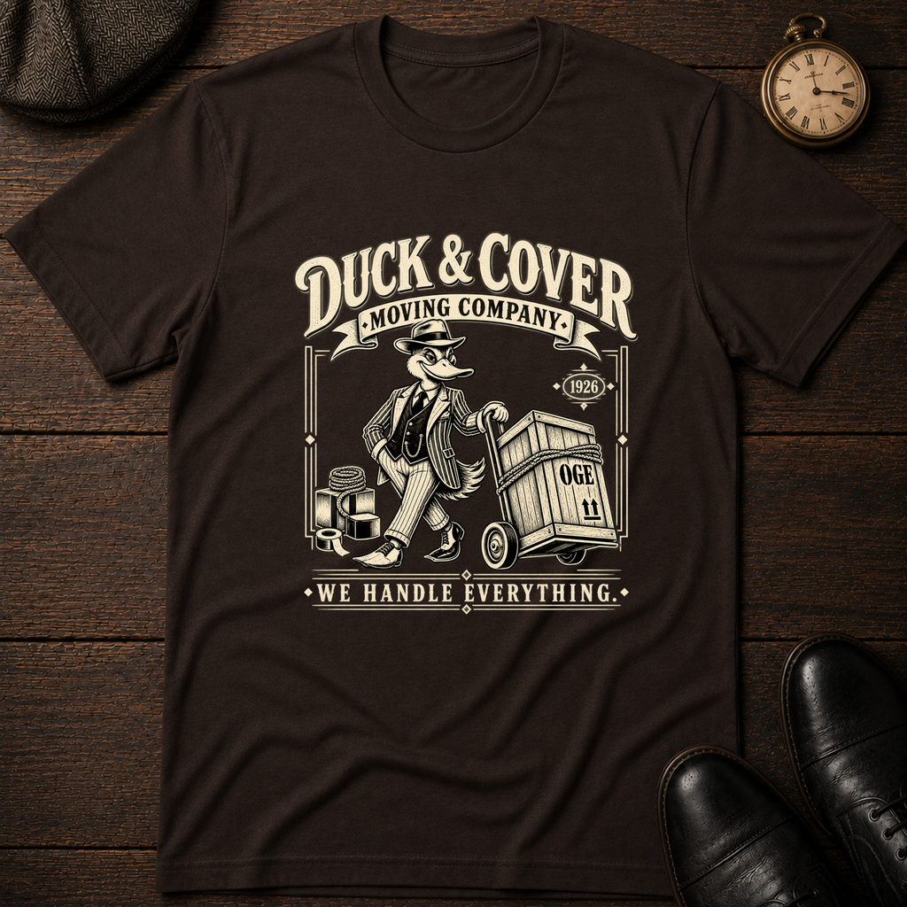 Duck & Cover Moving Co T-Shirt