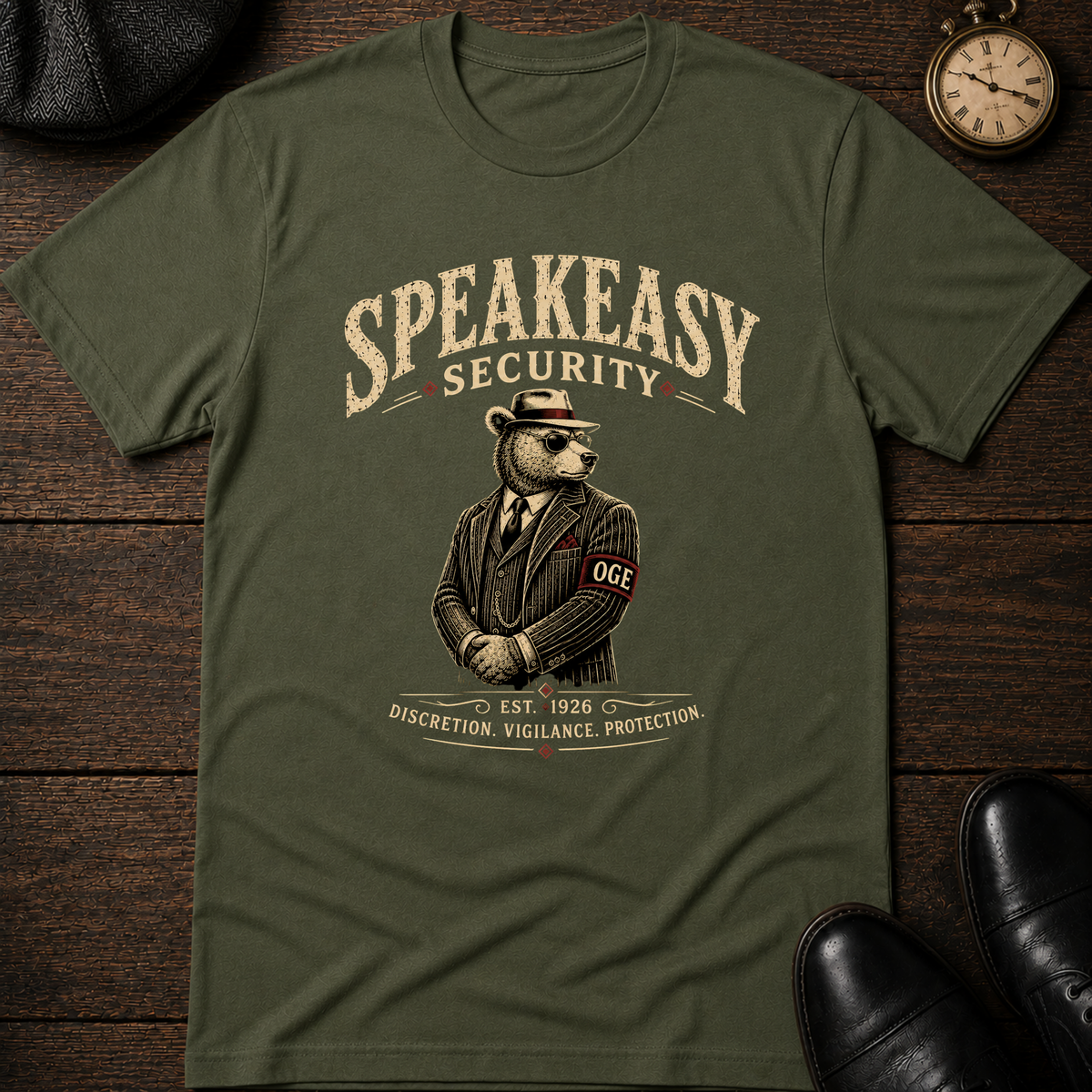 Speakeasy Security T-Shirt