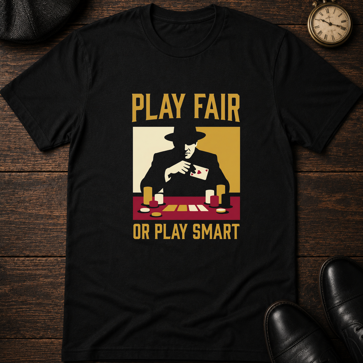 Play Fair or Play Smart T-Shirt Black