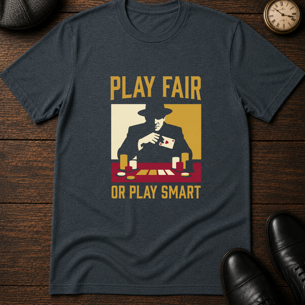 Play Fair or Play Smart T-Shirt Black