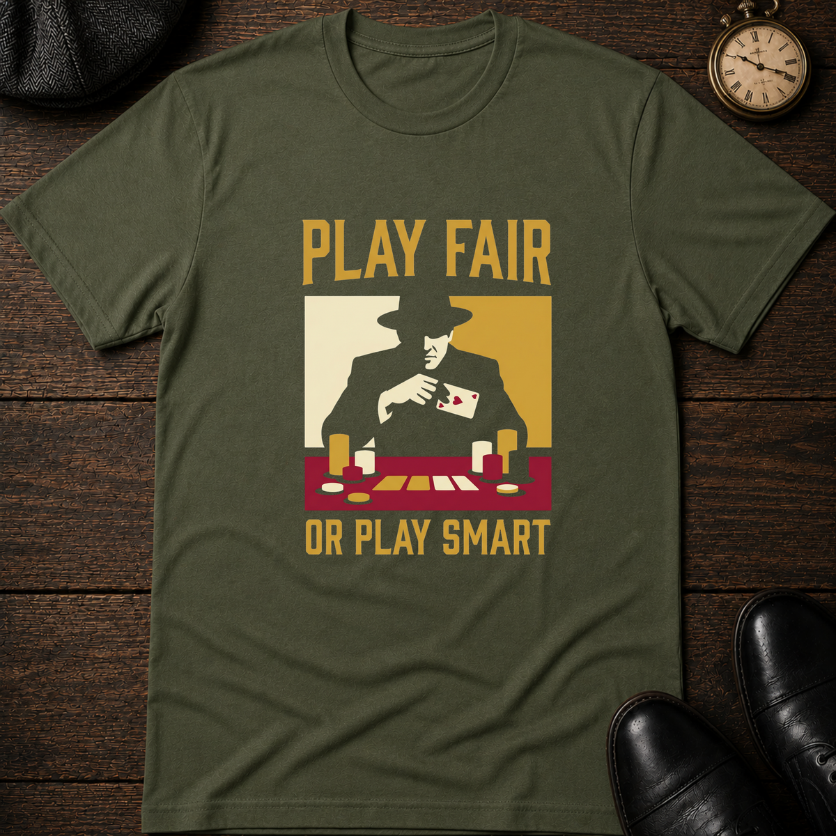 Play Fair or Play Smart T-Shirt Black