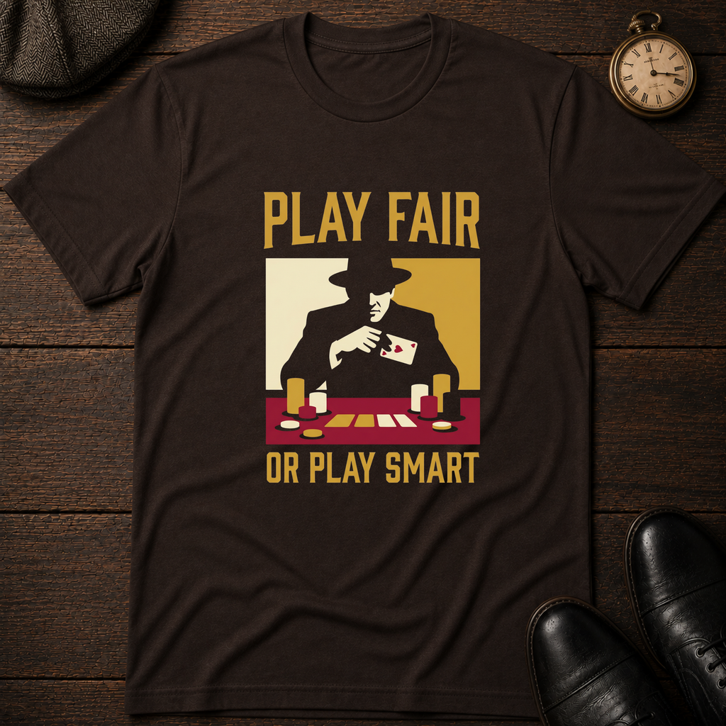 Play Fair or Play Smart T-Shirt Black