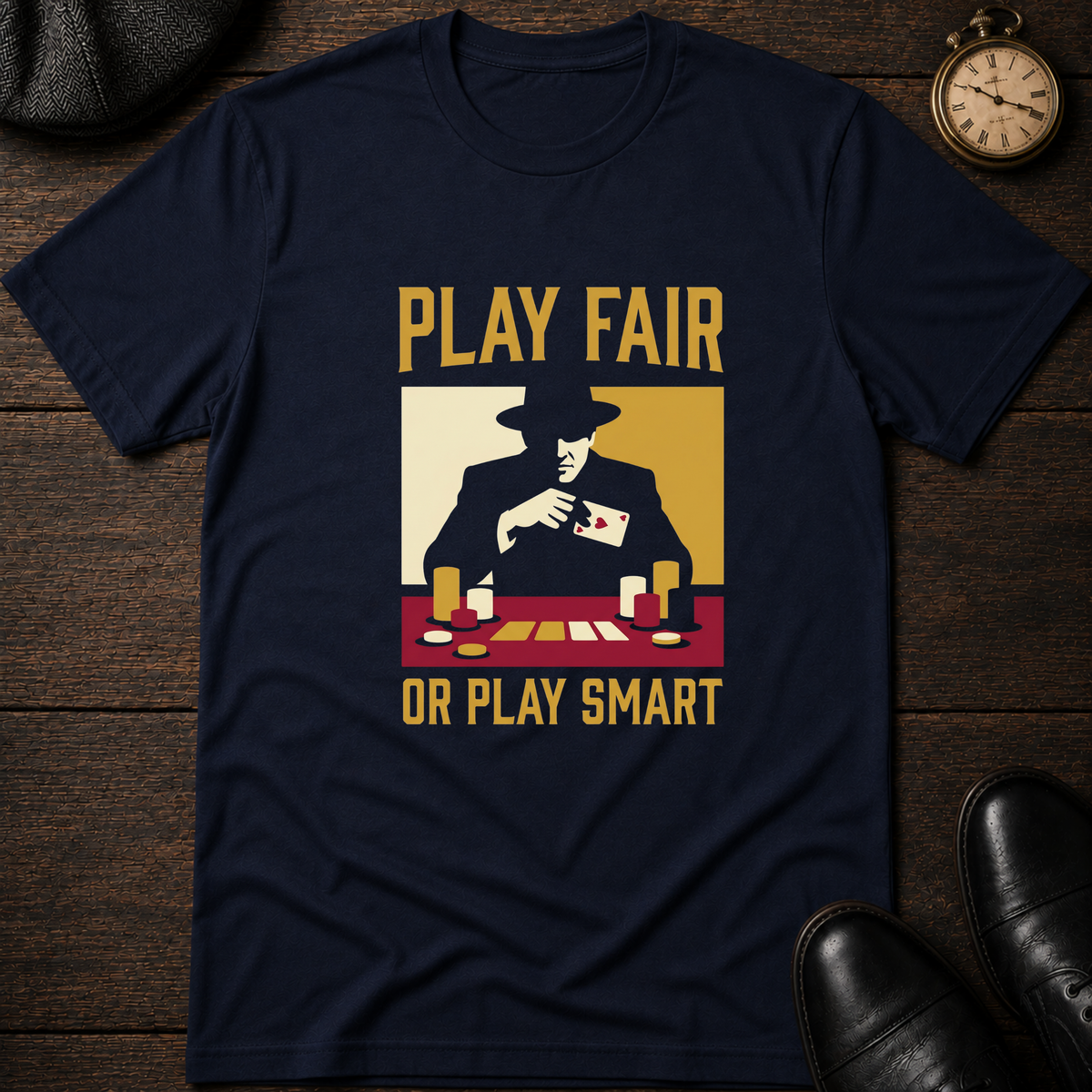Play Fair or Play Smart T-Shirt Black
