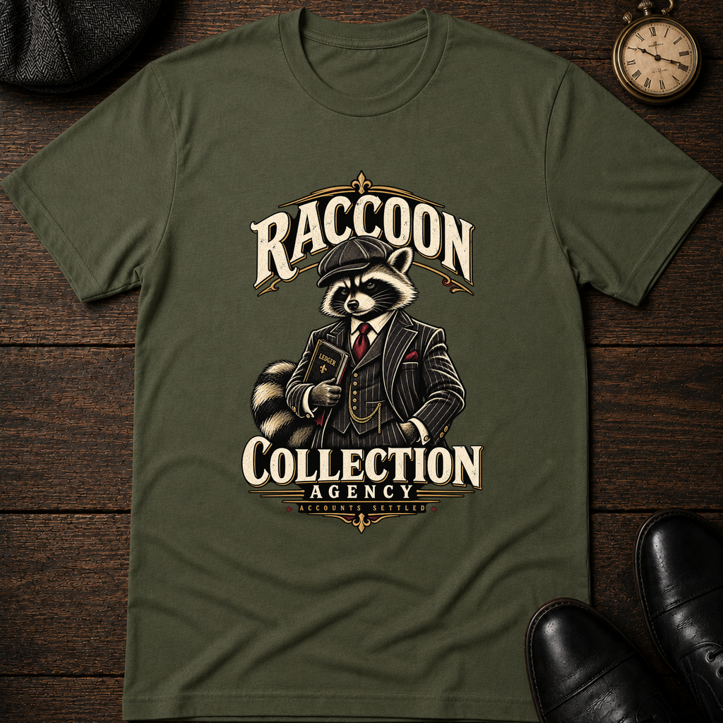 Raccoon Collection Agency T-Shirt
