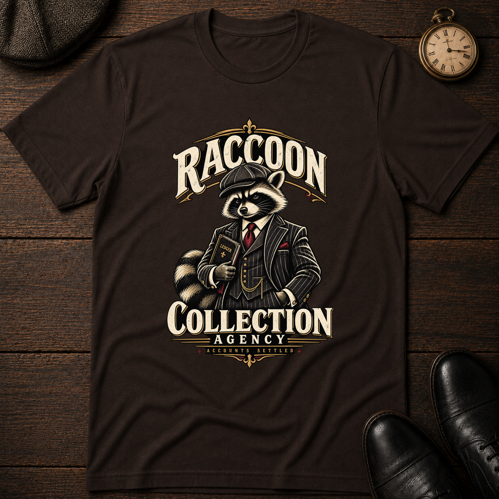 Raccoon Collection Agency T-Shirt