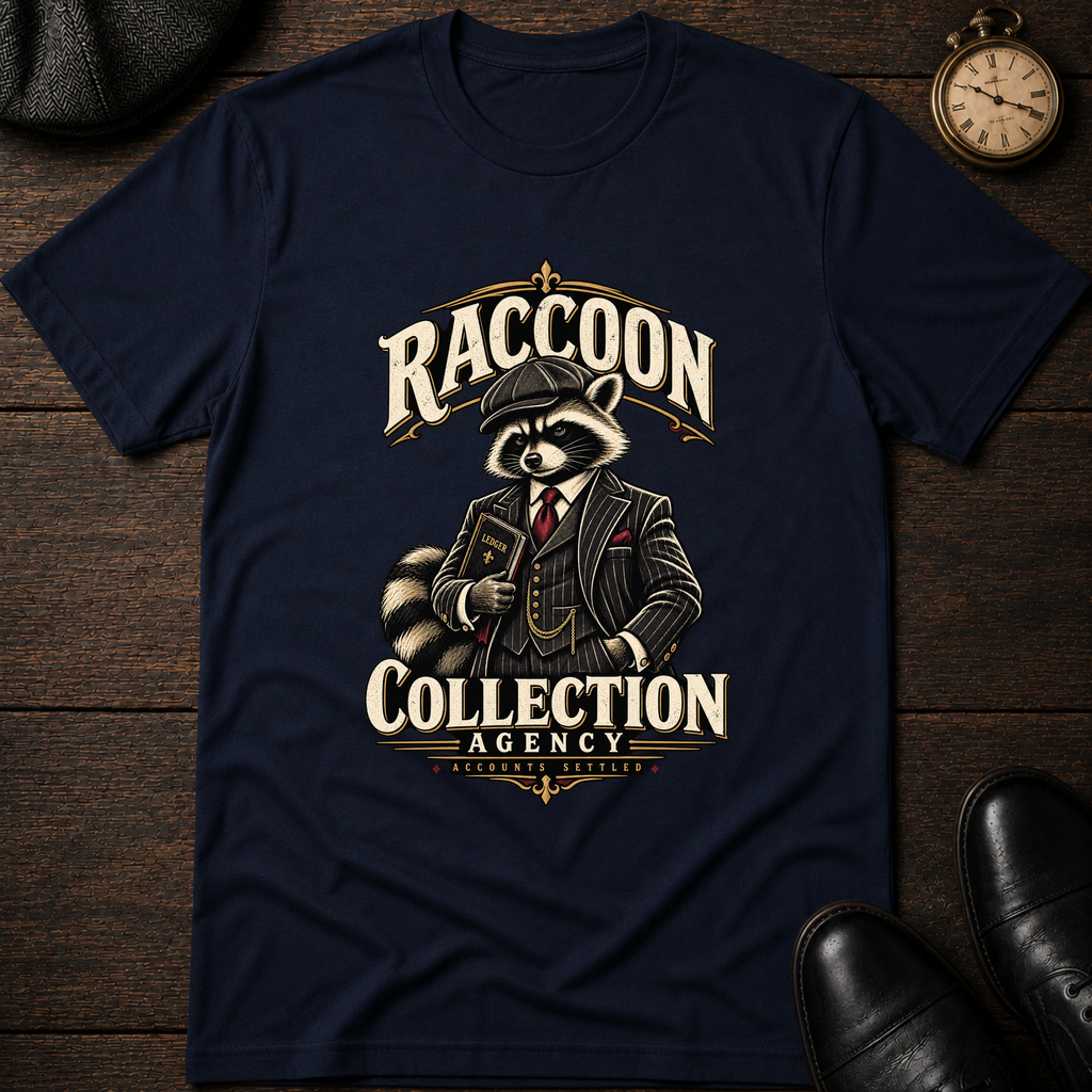 Raccoon Collection Agency T-Shirt
