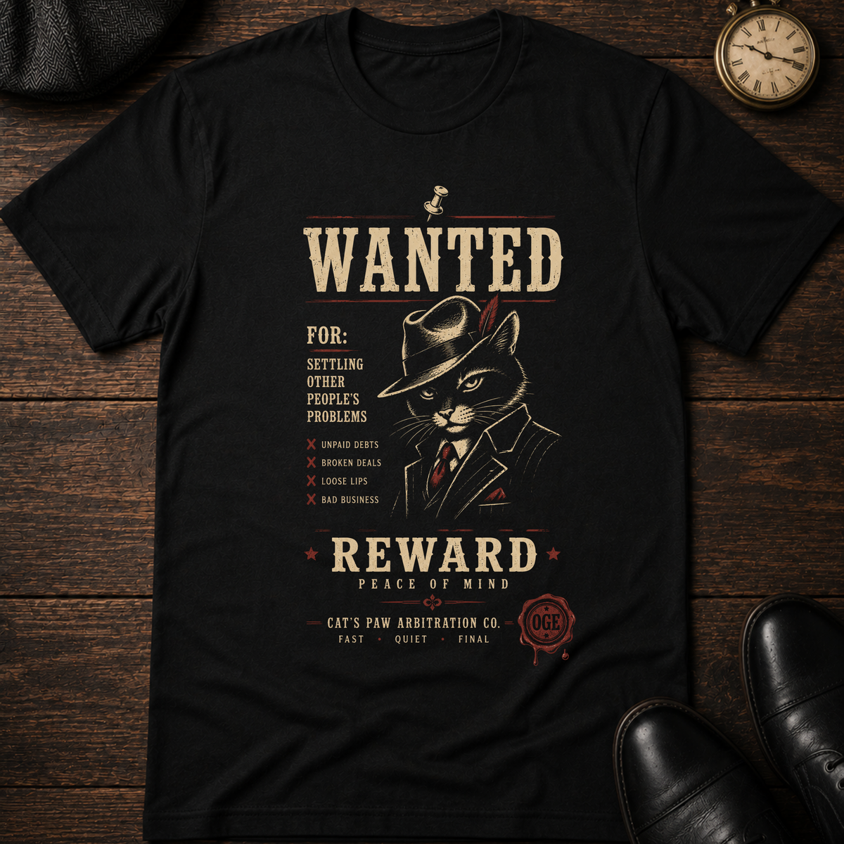 Wanted Poster T-Shirt
