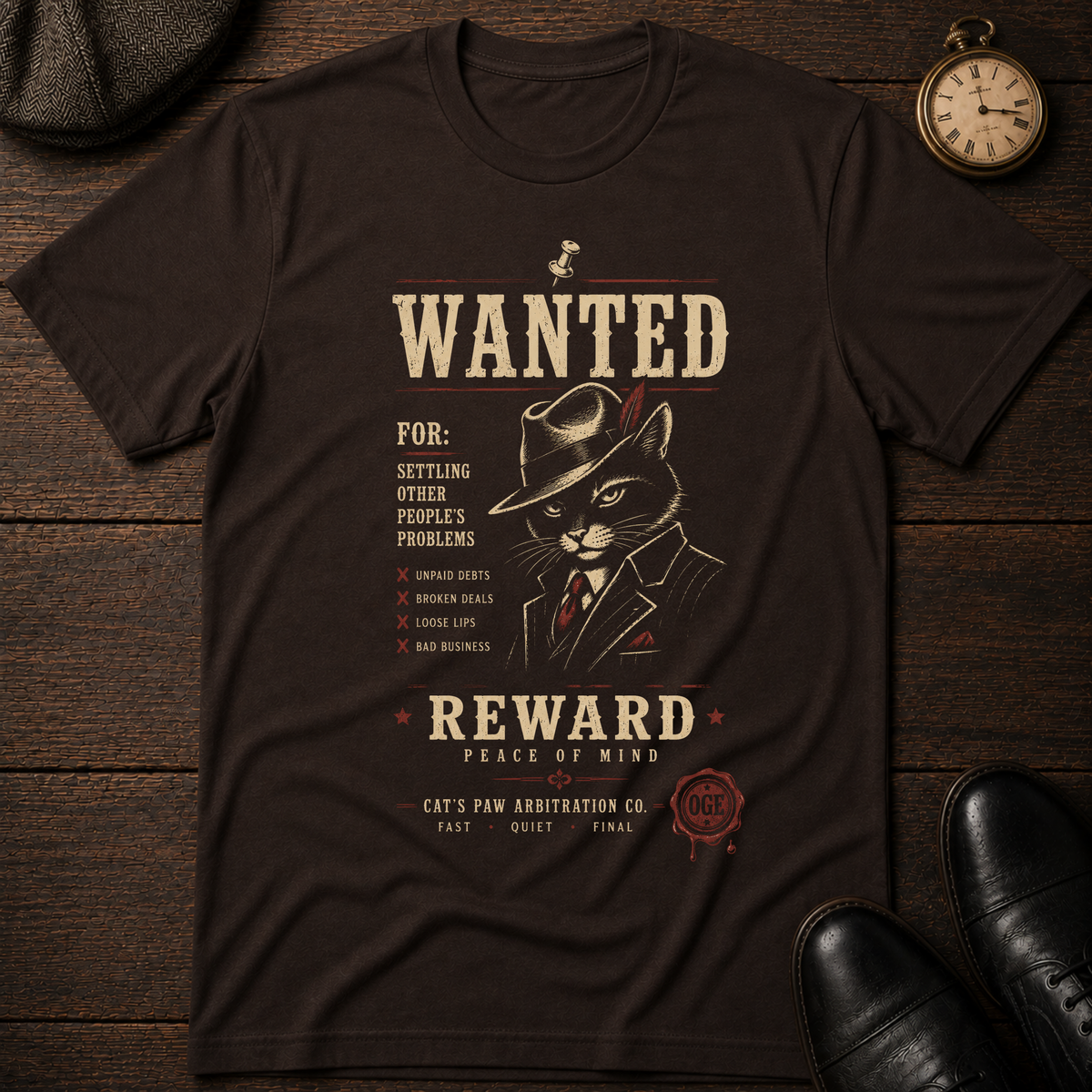 Wanted Poster T-Shirt