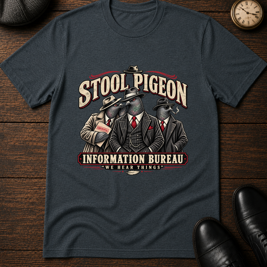 Stool Pigeon Information Bureau T-Shirt
