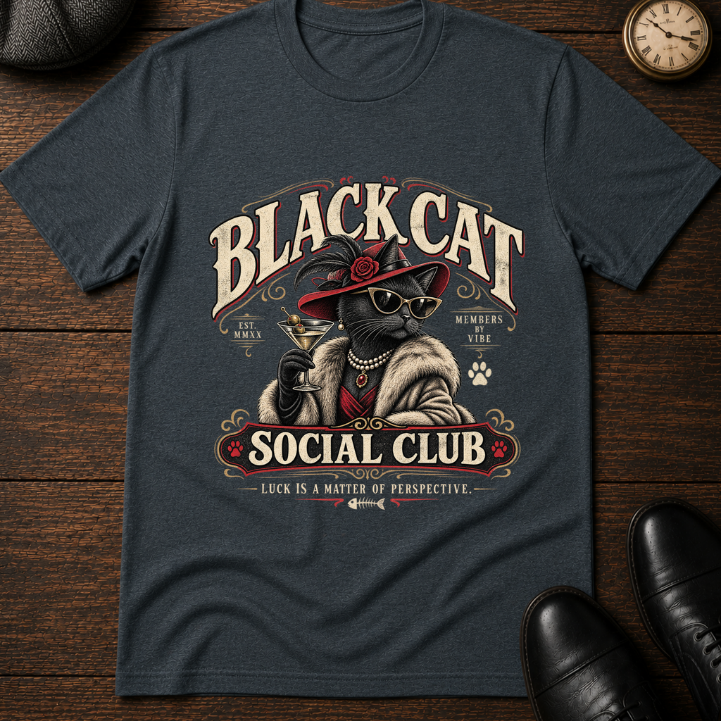 Black Cat Social Club T-Shirt