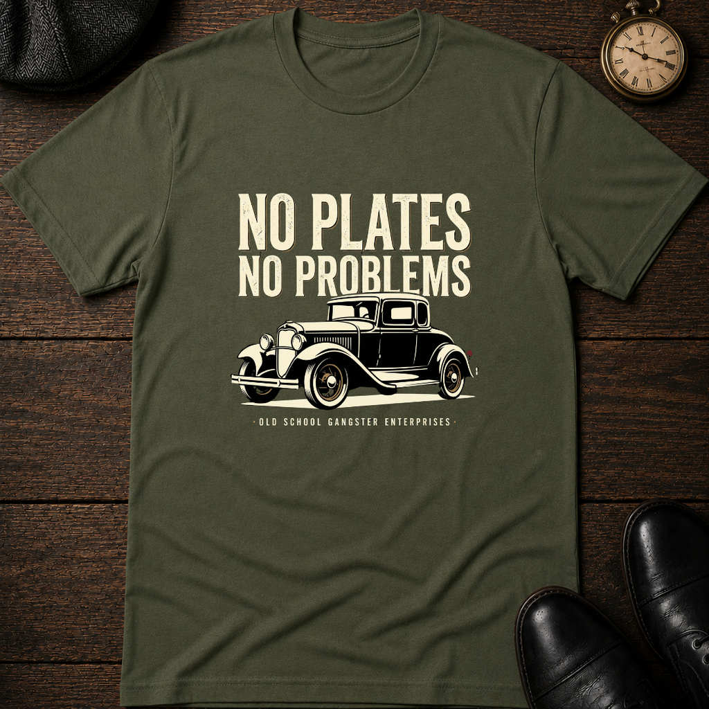 No Plates No Problems T-Shirt