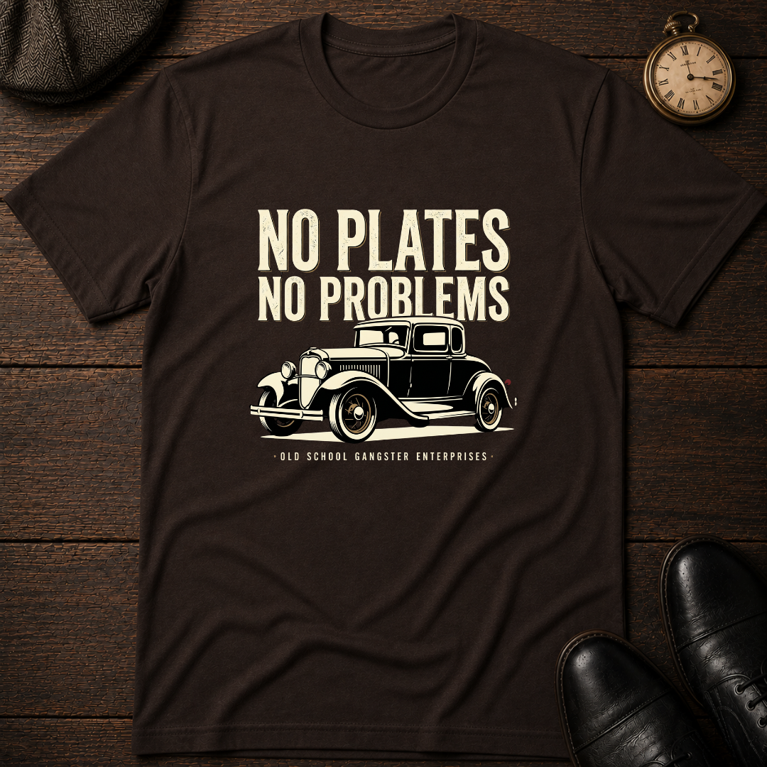 No Plates No Problems T-Shirt