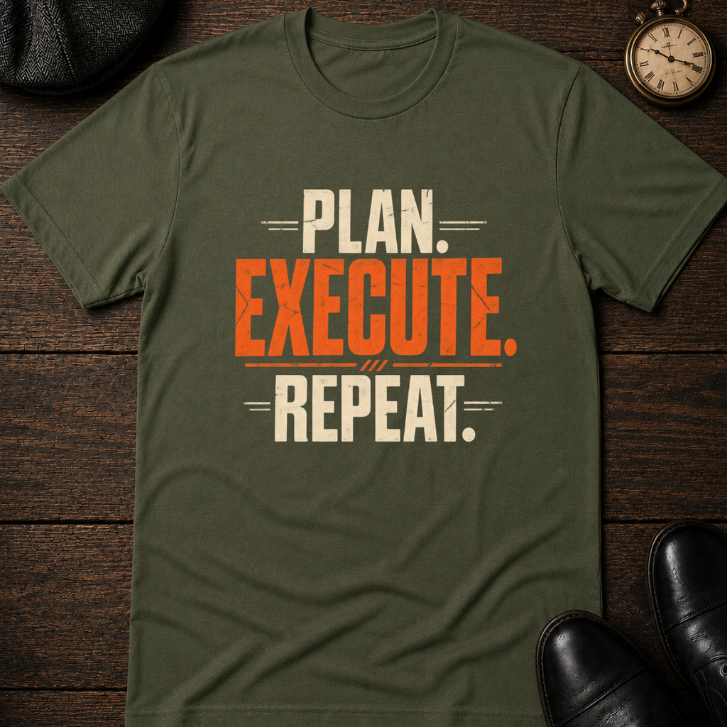 Plan Execute Repeat T-Shirt