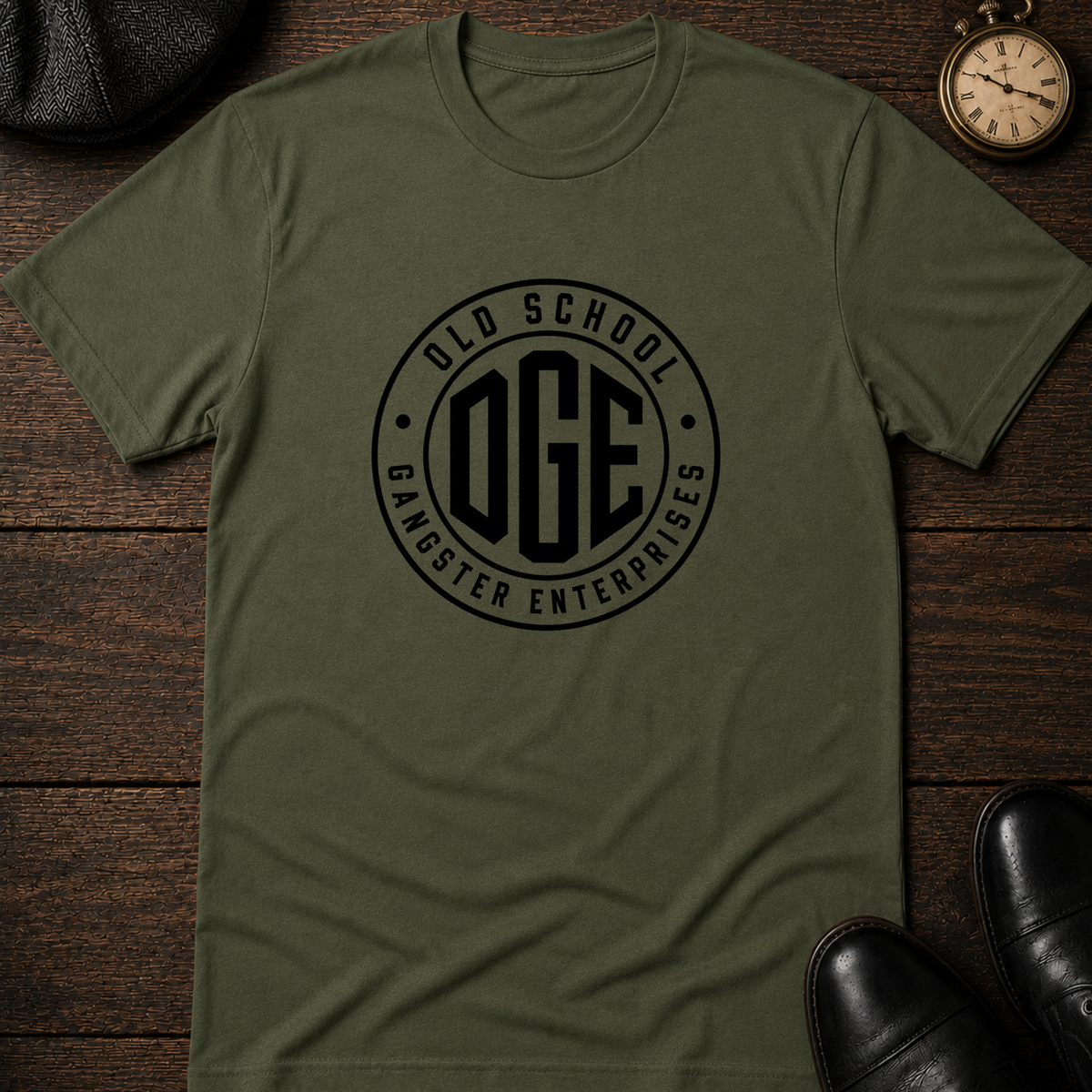 OGE Front Logo White T-Shirt