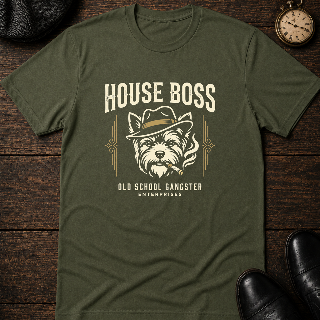 House Boss Yorkie T-Shirt