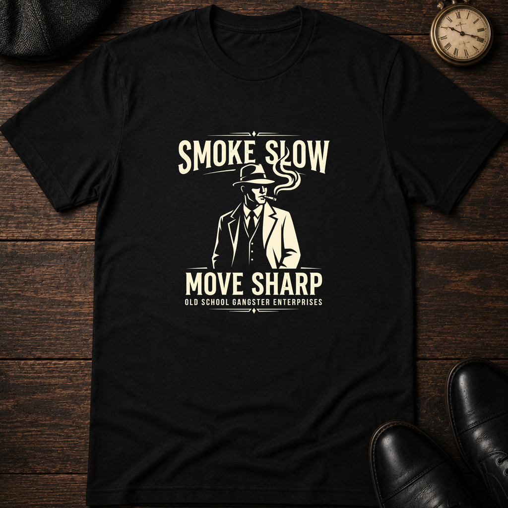 Smoke Slow Move Sharp T-Shirt