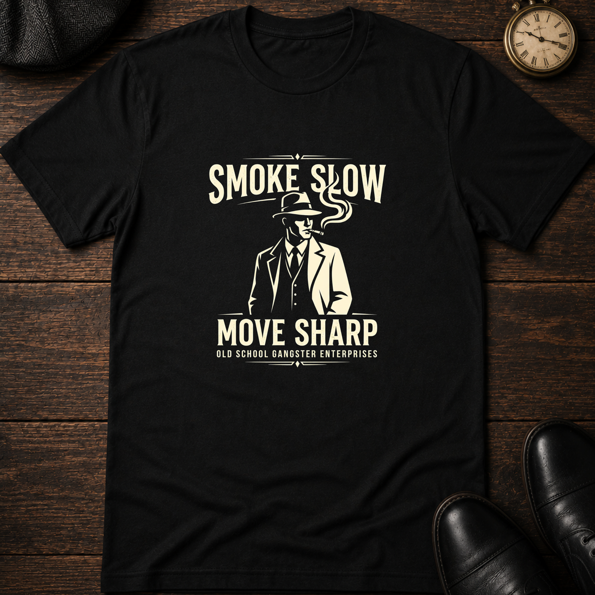 Smoke Slow Move Sharp T-Shirt