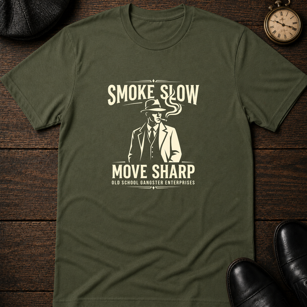 Smoke Slow Move Sharp T-Shirt